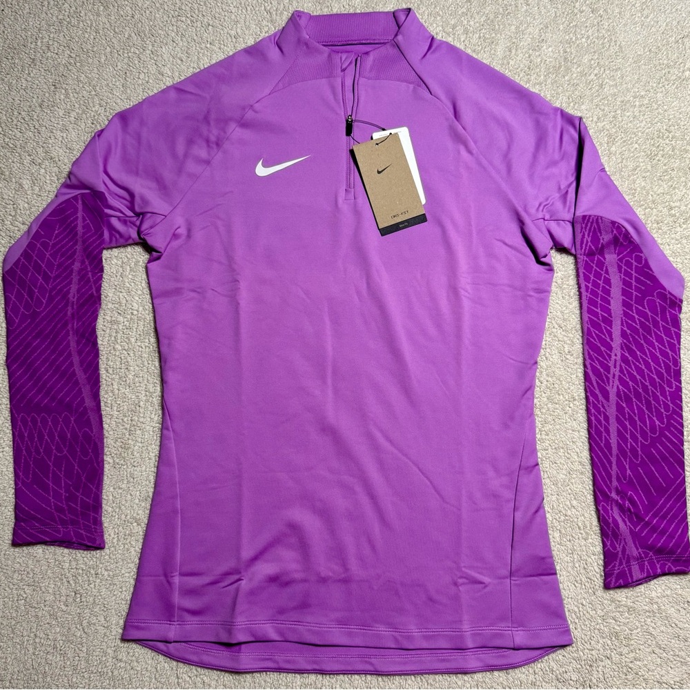 Nike Purple Long Sleeve Athletic Top